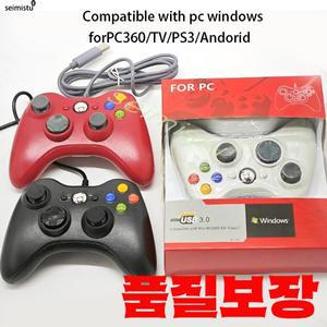 PC 용 USB 유선 게임 컨트롤러 Xbox360 콘솔 조이패드 Win 7/8/10 Controle Mando Gamepad For