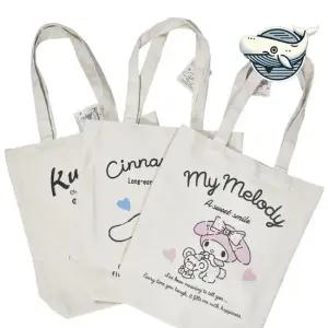 귀여운 산리오 캐릭터 숄더백 실용적인 어린이 대학생에코백 중학생가방 캔버스백