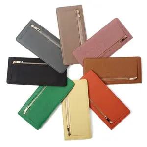 소가죽 스키니 슬롯 여성장지갑 카드지갑 명함지갑 여성용장지갑 여자카드장지갑