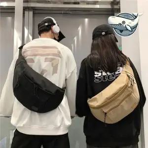 트렌디한 남녀 공용 빅사이즈 크로스 슬링백 남자캔버스백 슬링크로스백 여행용여권가방