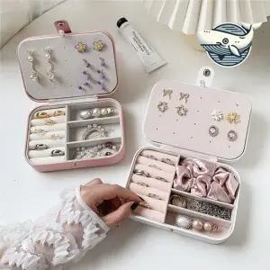 세련된 악세서리 보관함 귀걸이 반지 관리함 주얼리보관함 악세서리보관함 쥬얼리박스
