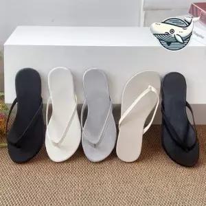 편안한 여름 슬리퍼 기본 데일리 플랫 플립플랍 끈쪼리 여행슬리퍼 여자슬리퍼