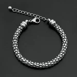 [하프클럽/]써지컬 스틸 팔찌 서지컬 체인 남자 여자 공용 8mm