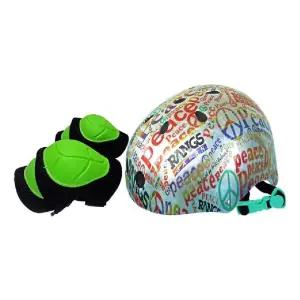 랑스 헬멧보호대 세트 메탈릭 레드