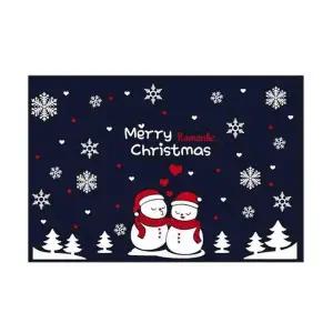 [알티피아]bns 크리스마스 스티커 장식 눈사람 커플 대형