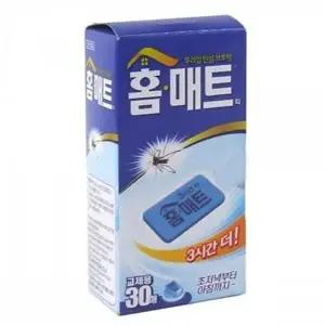 WL 리필형 홈매트 30매 캠핑모기향 산모기 모기약 바닷가