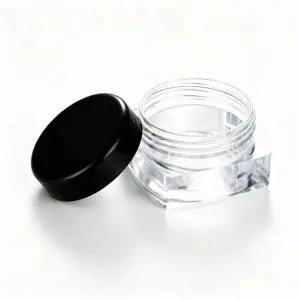 [알티피아]bns 투명 블랙캡 화장품 공병 크림 리필용 소용량 용기 3g 5g