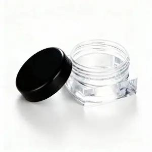 [알티피아]bns 투명 블랙캡 화장품 공병 크림 리필용 소용량 용기 10g