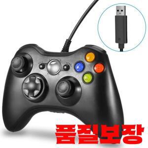 Microsoft Xboxes 360 컨트롤러용 게임 패드 유선 조이스틱 콘솔 및 PC용 USB