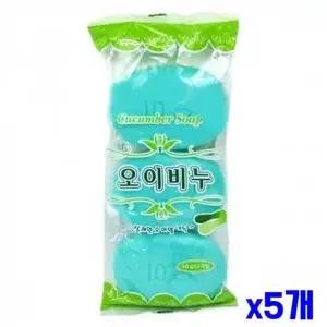 WL 오이 세수비누 3P x5개