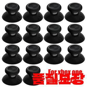 Xbox One 컨트롤러용 교체용 아날로그 썸스틱 블랙 실리콘 그립 캡 세트 10 PCs