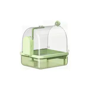 욕조 목욕통 모이통 샤워 걸이형 그린 무선 자동 순환 물 대형