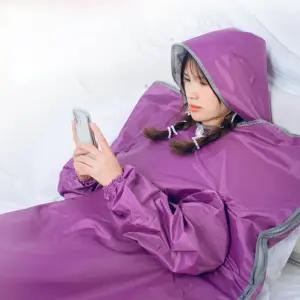 전신 온열 후드 휴대폰 가정용 커버 찜질기 매트 땀복 사우나