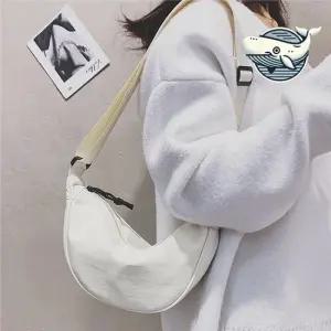 실용적 크로스백 학생 여행용 데일리 백 화이트 핸드폰가방 여행용크로스백 휴대폰가방