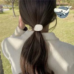 여성 포니테일 고무줄 머리 장식 헤어 악세사리 헤어끈 헤어고무줄 짱짱한머리끈