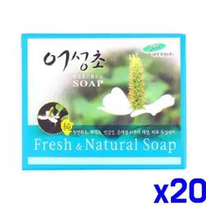 WL 프레쉬 어성초 미용비누 x20개 일반비누 고체비누