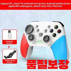 스위치 프로 PC용 무선 BT 게임 컨트롤러 안드로이드 IOS 태블릿 스마트 TV PS3 조이스틱 터보 진동
