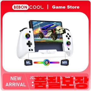 BEBONCOOL JC203 Nintendo 스위치/스위치 OLED 일체형 조이스틱 Somatic 프로그래밍 가능 게임 패드 DIY De