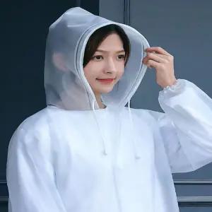 남녀공용 레인코트 EVA 고급 장마 패션 우비