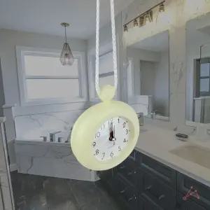 끈방수시계 아이보리 패션잡화 시계 패션시계 젤리 우레탄밴드시계