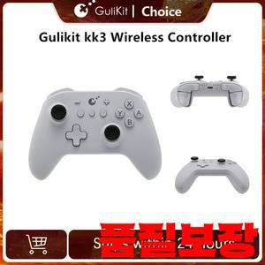 GuliKit KK3 무선 컨트롤러 Bluetooth 게임 패드 TMR 조이스틱 홀 효과 트리거 Nintendo Switch Android iO