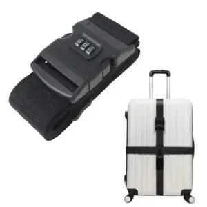 수하물 고정벨트 캐리어 밴드 스트랩 여행용 잠금 수화물