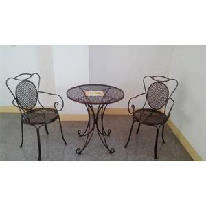 철체 테이블의자 빈티지 티테이블 주문개 테이블