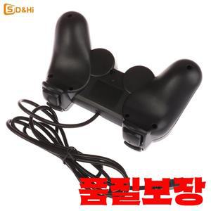 유선 208 USB PC 컨트롤러 조이스틱 컴퓨터 노트북 게임용 윈도우즈 듀얼 진동 모터