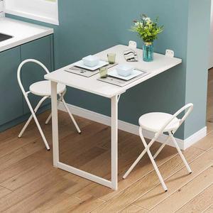 벽걸이형 접이식 테이블 원룸 붙박이 노트북 식탁 화이트