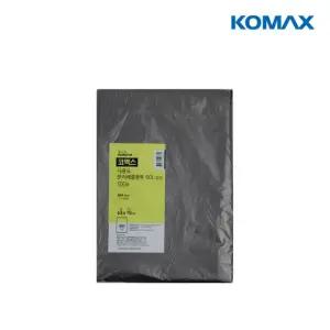 (eTV) 코멕스 다용도 분리배출봉투 60L(평판)검정 100매