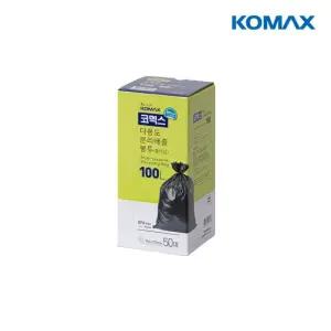 (eTV) 코멕스 다용도 분리배출봉투 100L(롤)검정 50매