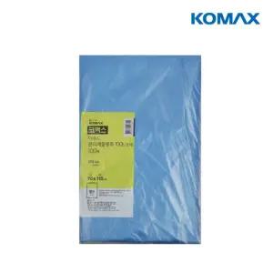 (eTV) 코멕스 다용도 분리배출봉투 100L(평판)청색 100매