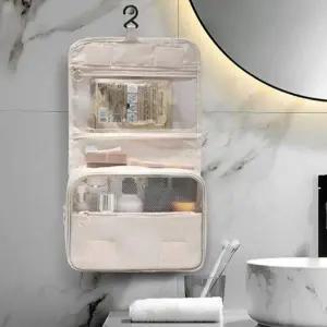 [셀러에이드]3색 1개 소품 이동 가방 파우치 보조 가방 화장품 세면도구 도구