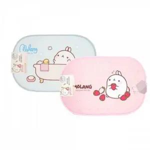 [에이치플러스몰]WL 폭신한 메모리폼 캐릭터 타원매트 화장실매트 러그