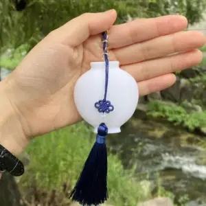 달항아리 노리개 키링 생일 커플 남자 여자 행운 귀여운 커플템