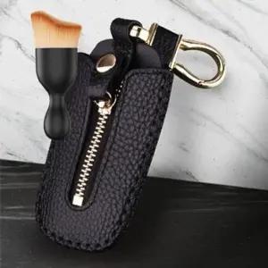 자동차 키케이스 키홀더 스마트키 홀더 가죽 커버 2색 다용도 먼지 브러쉬 세트