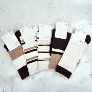 5켤레세트 장목 울소재 패션양말 요일양말