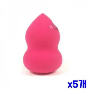 [셀러에이드]WL 입체형 메이크업 퍼프 x5개 스폰지 미용소도구 미용