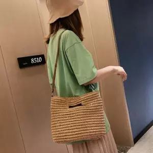 크로스백 여름 라탄숄더백 토트3컬러 밀짚스타일 여성