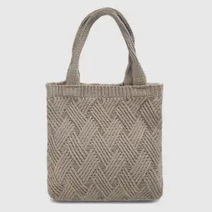 니트 에코백 뜨개 가방 마실가방 숄더백