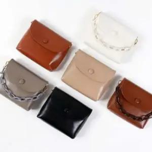 볼드 체인스트랩 여성 미니크로스백 메신저백 6컬러