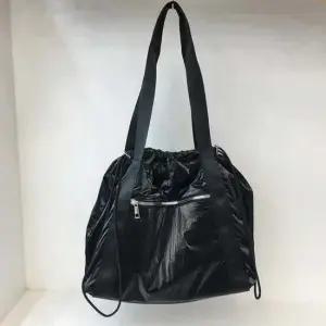 여자 쇼퍼 숄더 백 보부상 데일리 운동 가방 블랙
