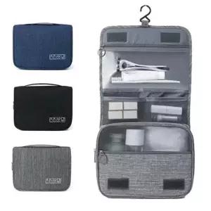 목욕파우치 여행소품 캠핑 출장 가방 고리형 워시백