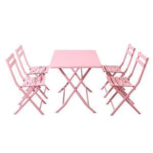 컬러풀 테라스테이블 철제 야외테이블 접이식 테라스 간이