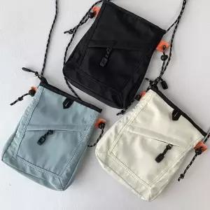 캐주얼 포켓 크로스백 남녀공용 외출 보조 숄더백 여자크로스백 여자슬링백 여자메신저백