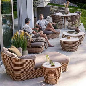 라탄 야외 소파 썬베드 펜션 테이블 정원 리조트 수영장