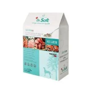 강아지습식사료 더독 닥터소프트 노령견용 1.2kg