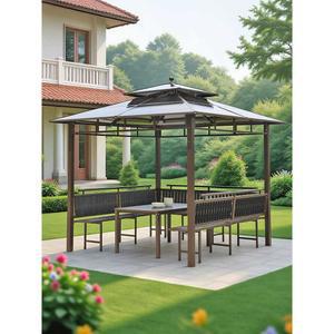 대형 야외 바베큐장 원두막 파고라 방갈로 단독 정자 쉼터
