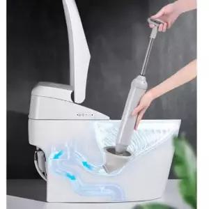 화장실클리너 막힌변기 펌프 압축 강력한 펌핑 뚫어뻥 전용 플러그