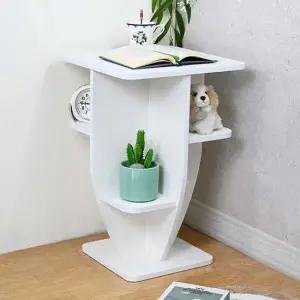 미하우스 로미 틈새 다용도 협탁 거실가구 침실가구 1인가구